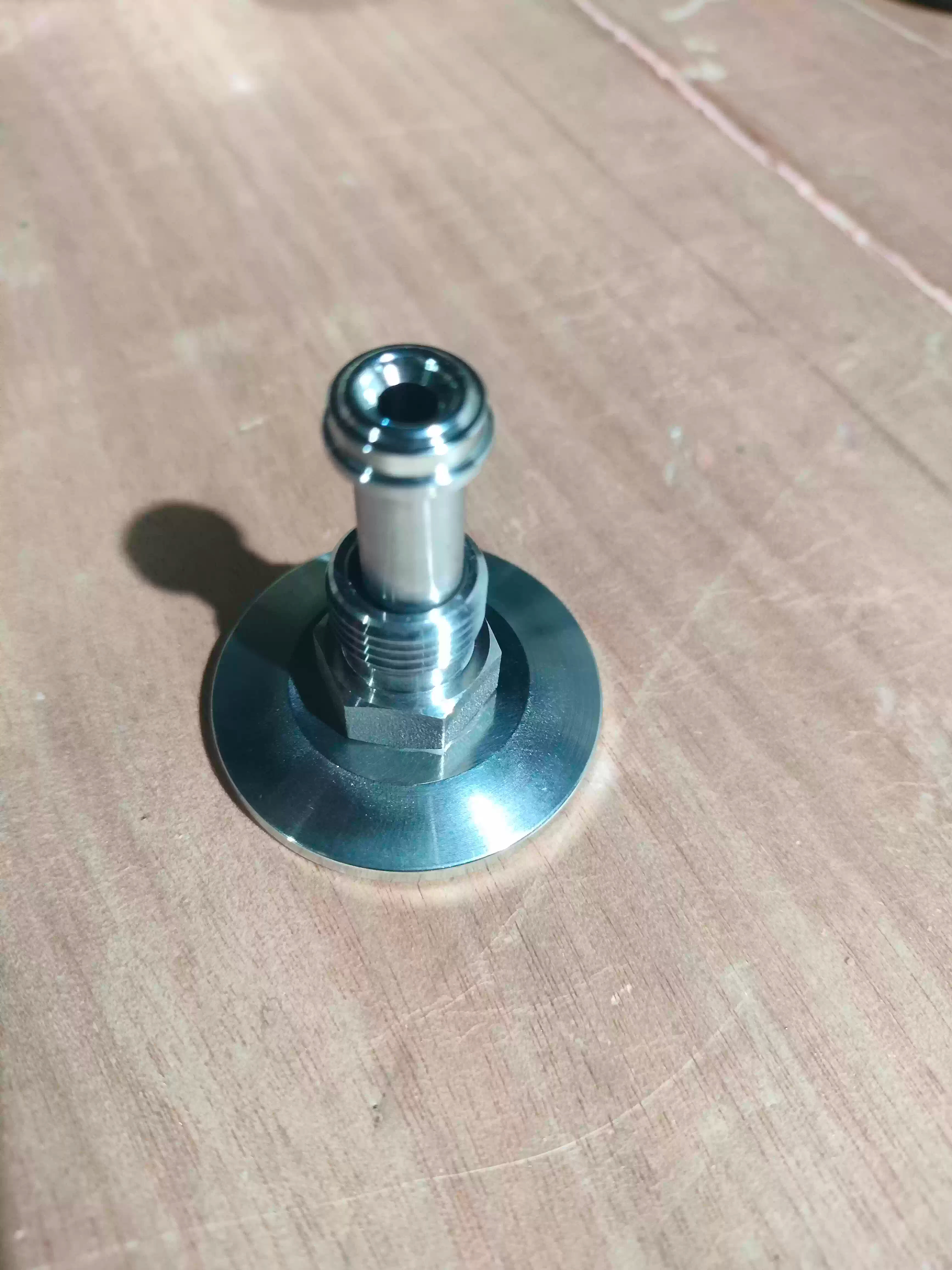 316L Vacuum KF Flange Connector to VCR Connector Semiconductor External Thread Internal Thread MaleFemale Connector